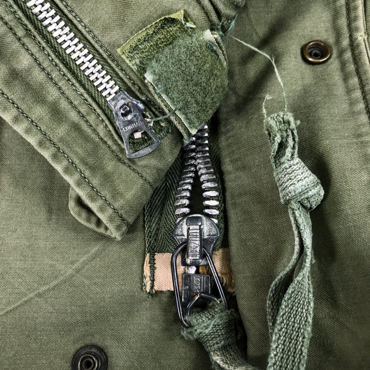 U.S.ARMY 60年代 M65 2nd フィールドジャケット アルミジッパー