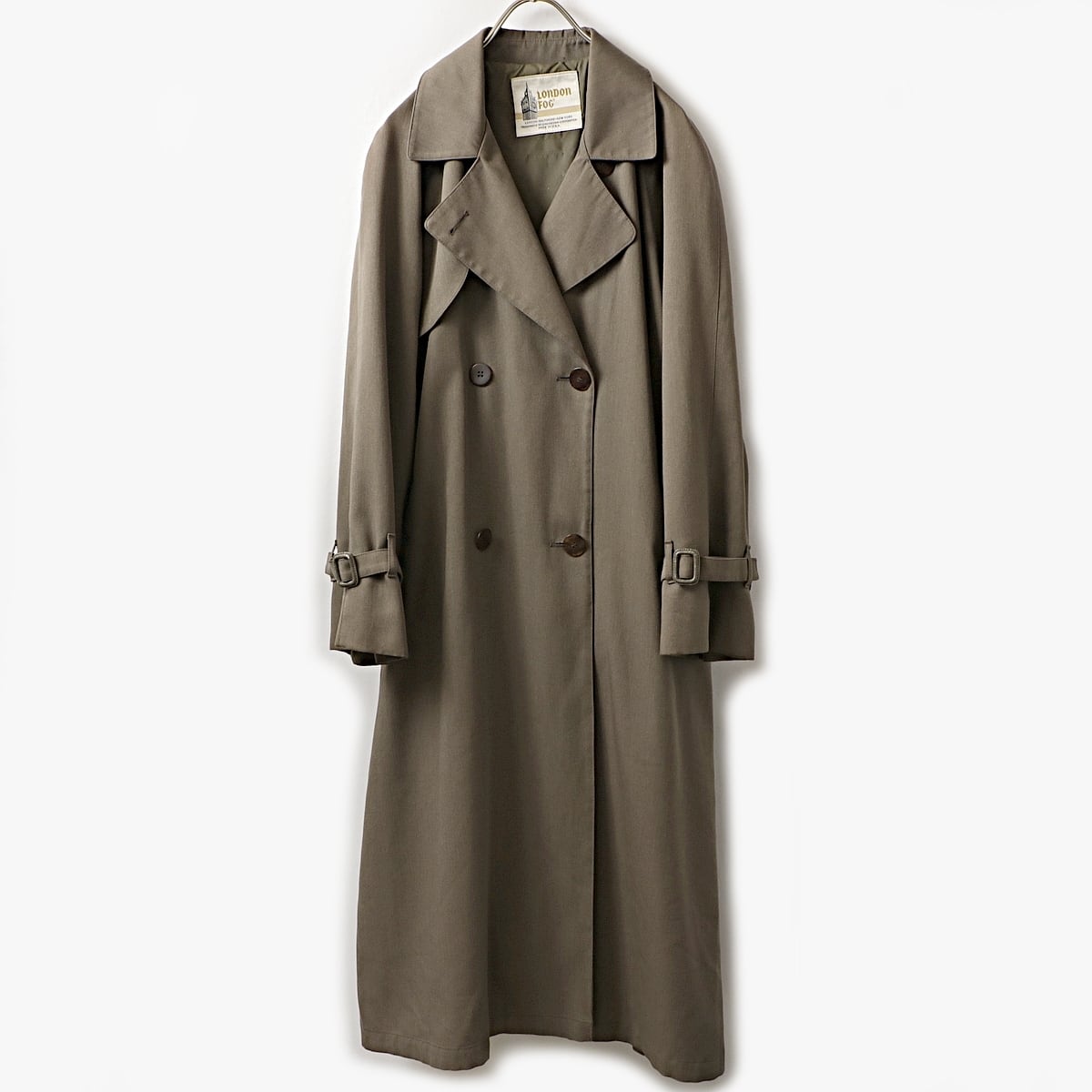 80s LONDON FOG ロンドンフォグ usa製 トレンチコート 古着 used
