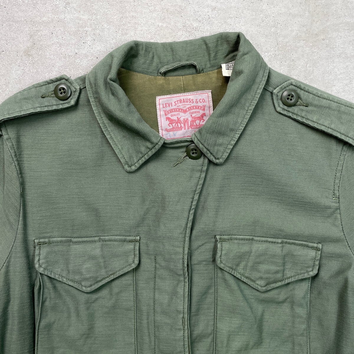 Levi's リーバイス ミリタリータイプ ユーティリティジャケット