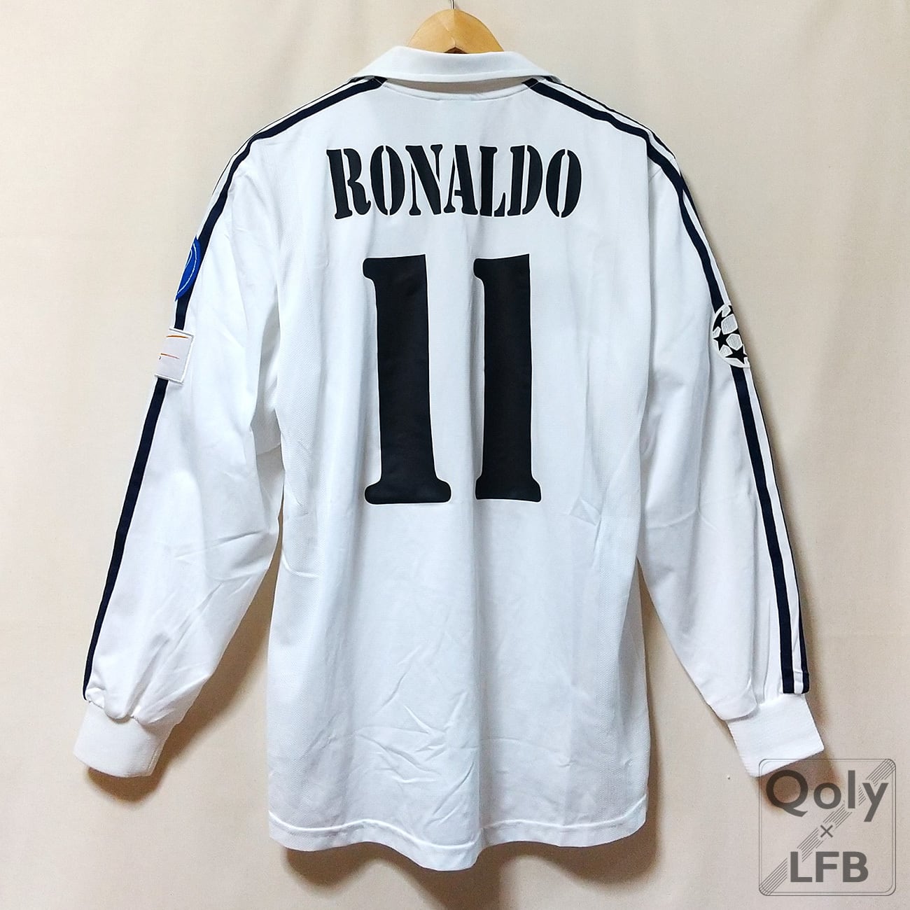 レアル・マドリード 2002-03 adidas チャンピオンズリーグ ホーム長袖