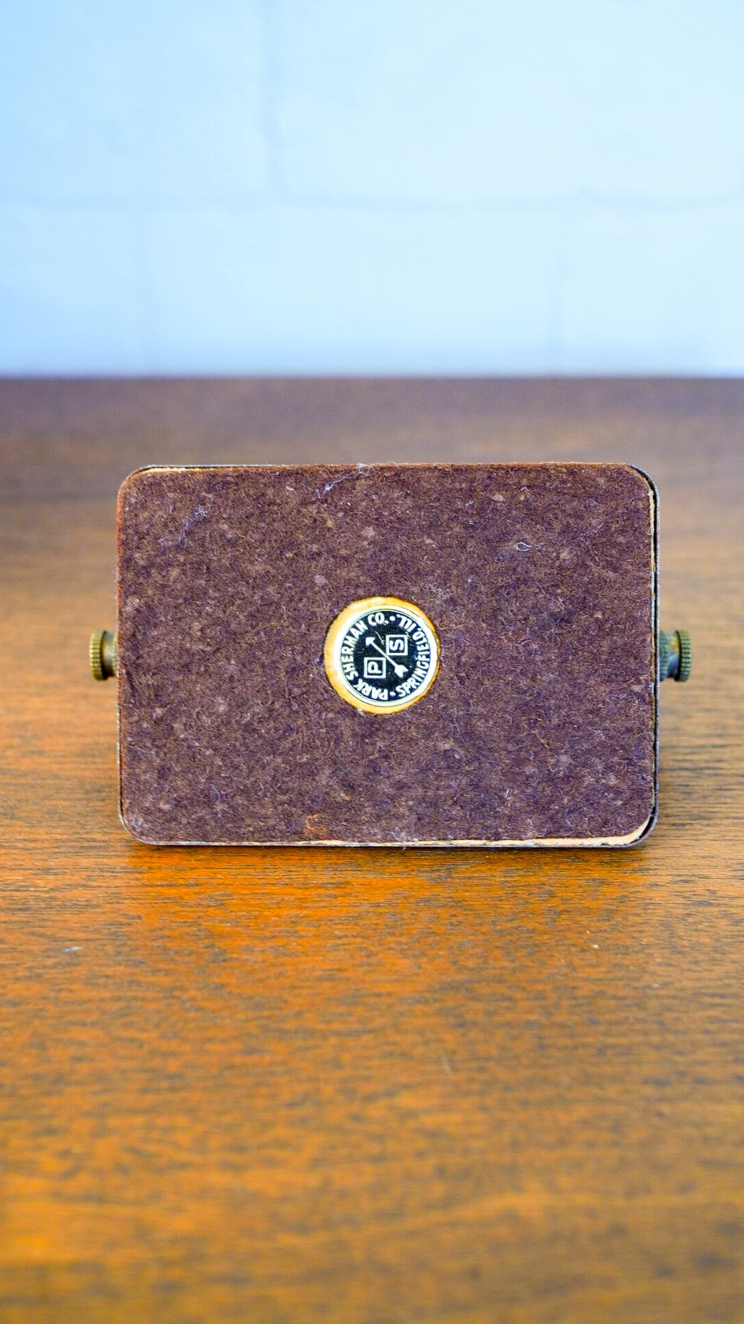 1940-1950s】PARK SHERMAN パークシャーマン 卓上カレンダー カマボコ