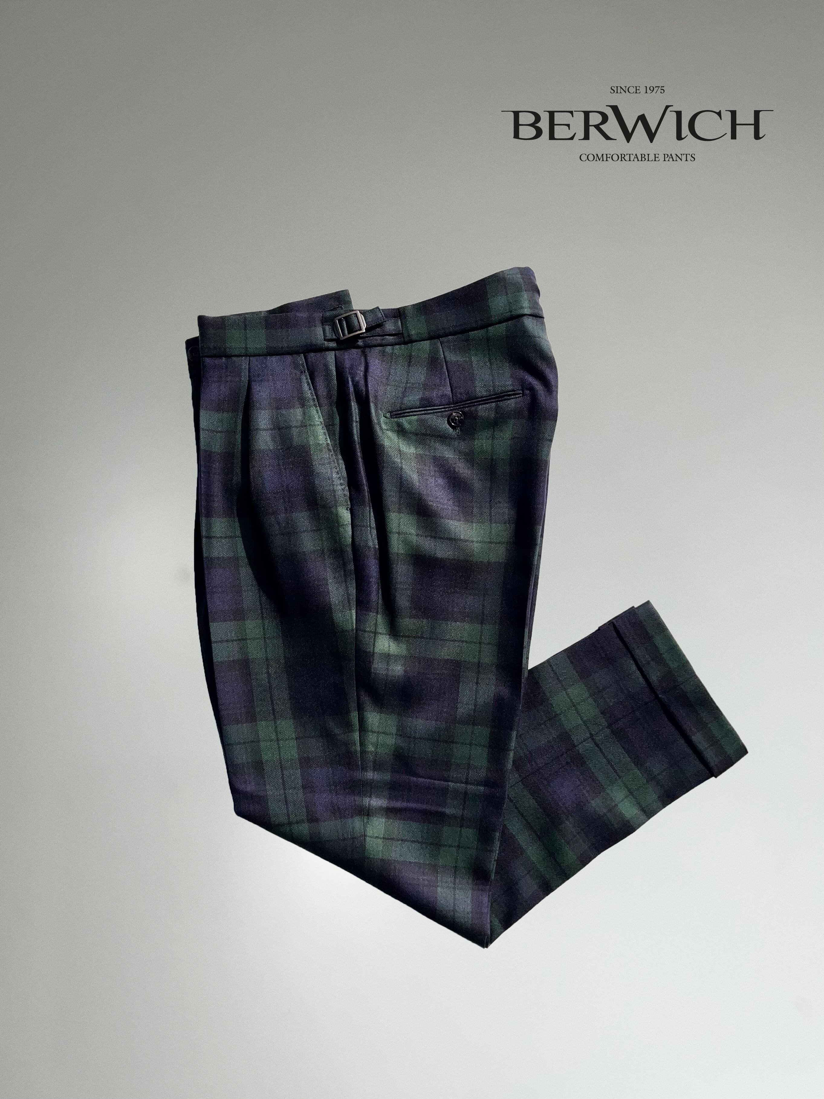 BERWICH（ベルウィッチ）SCOTCH（スコッチ）ウールサージ スラックス