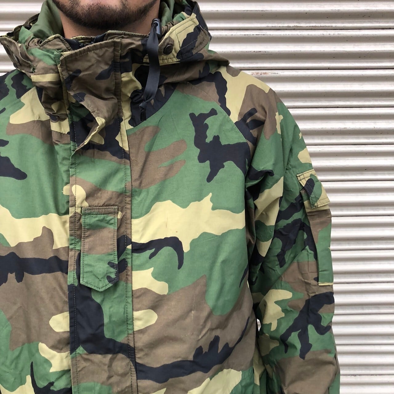 00s 米軍 実物 ECWCS GEN1 ゴアテックス パーカー ミリタリー L-R GORE