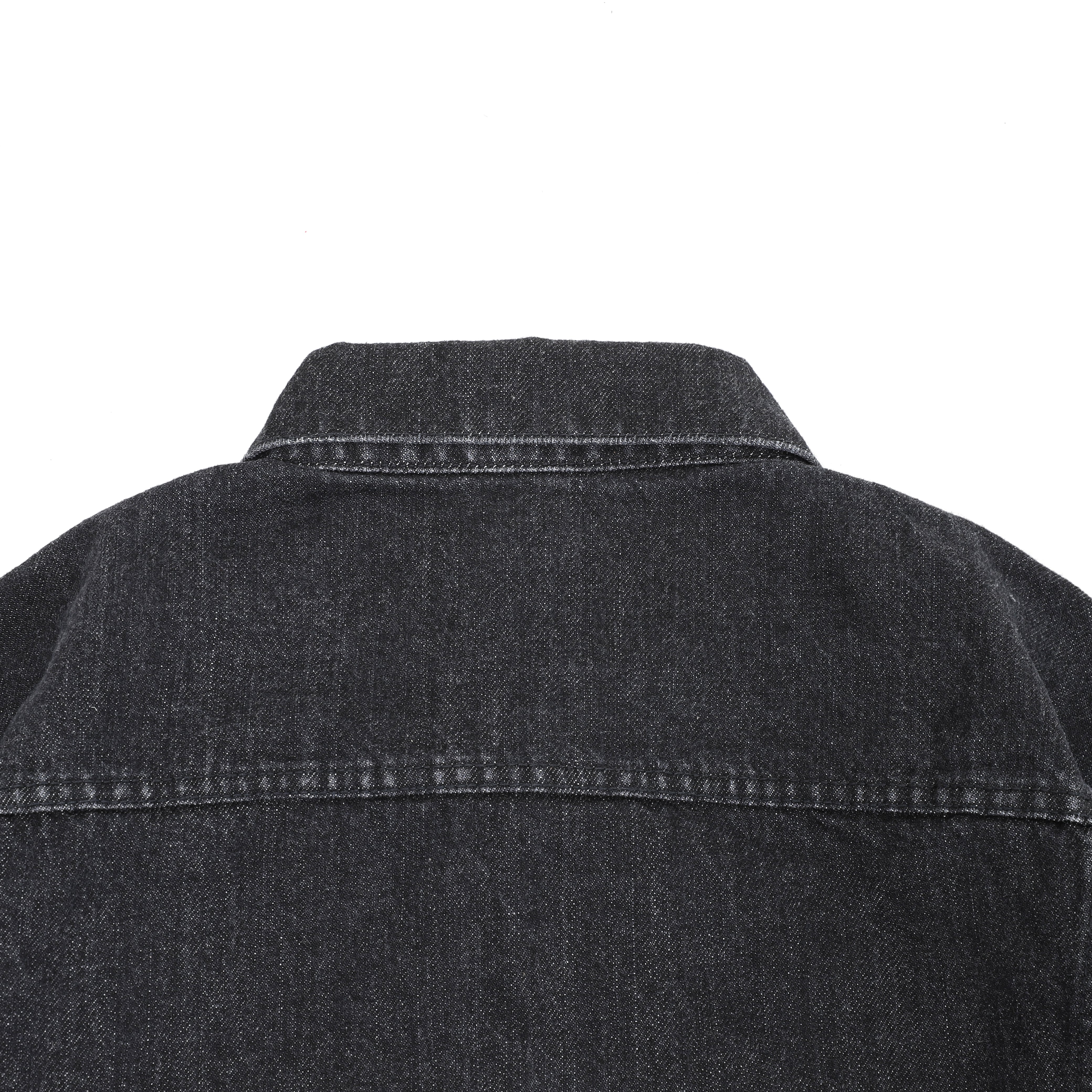 Japan Black Washed Denim Jacket | OVY