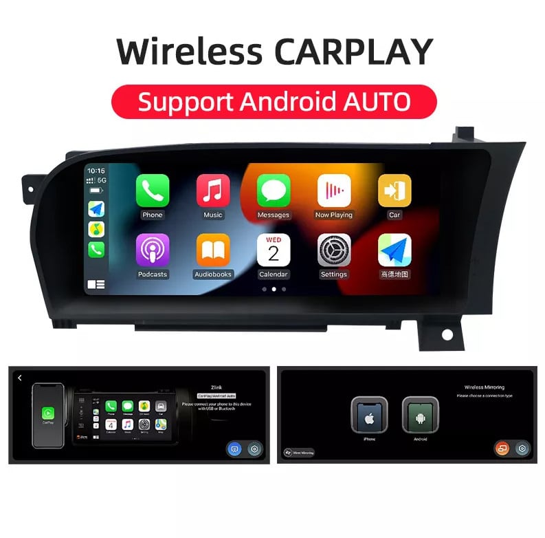 10.25インチ メルセデス・ベンツ Sクラス W211 W222 2005〜2013