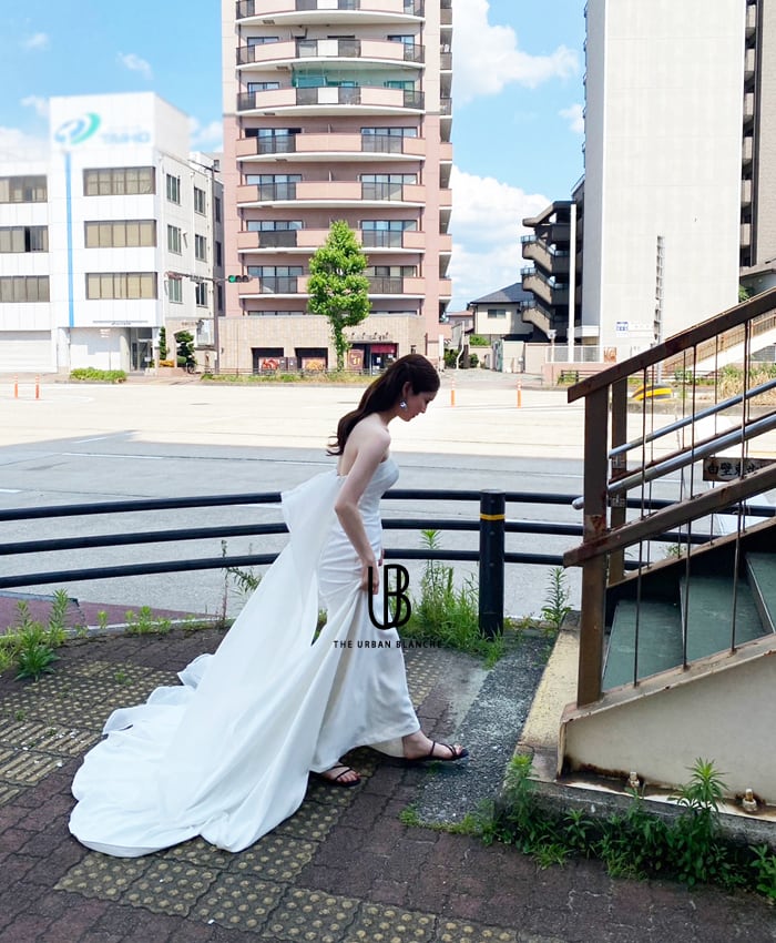 NEW】【THE URBAN BLANCHE ORIGINAL 】 2WAY ウェディングドレス