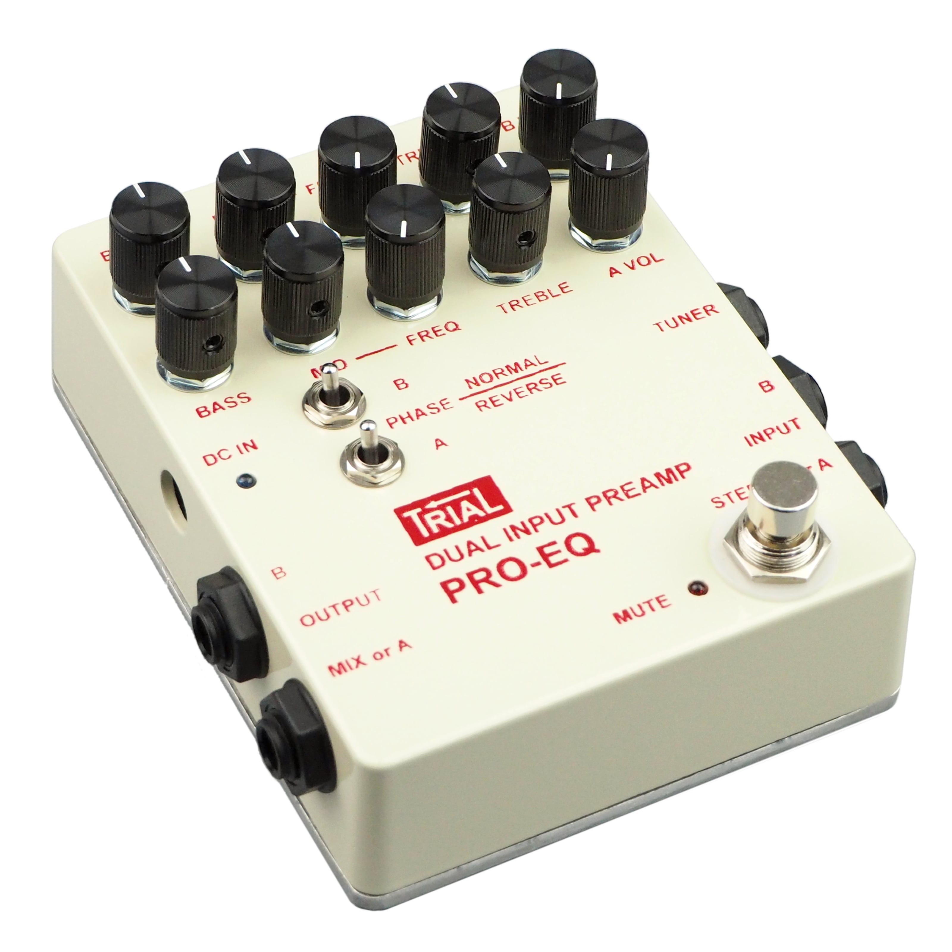 TRIAL DUAL INPUT PREAMP PRO-EQ [Acoustic Preamp] | 高早楽器技術