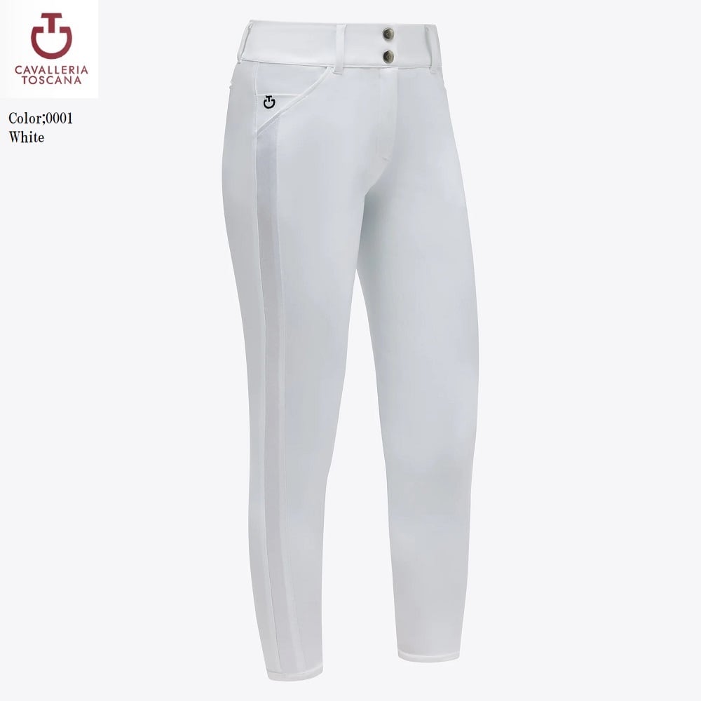 CavalleriaToscanaレディース白キュロットPAD211 JE195 | 乗馬用品