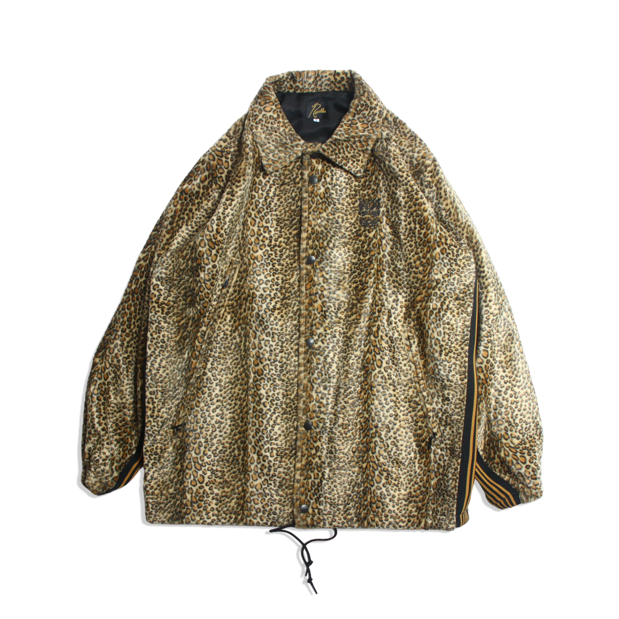 NEEDLES x SSZ / 別注 フェイクファー レオパード コーチジャケット