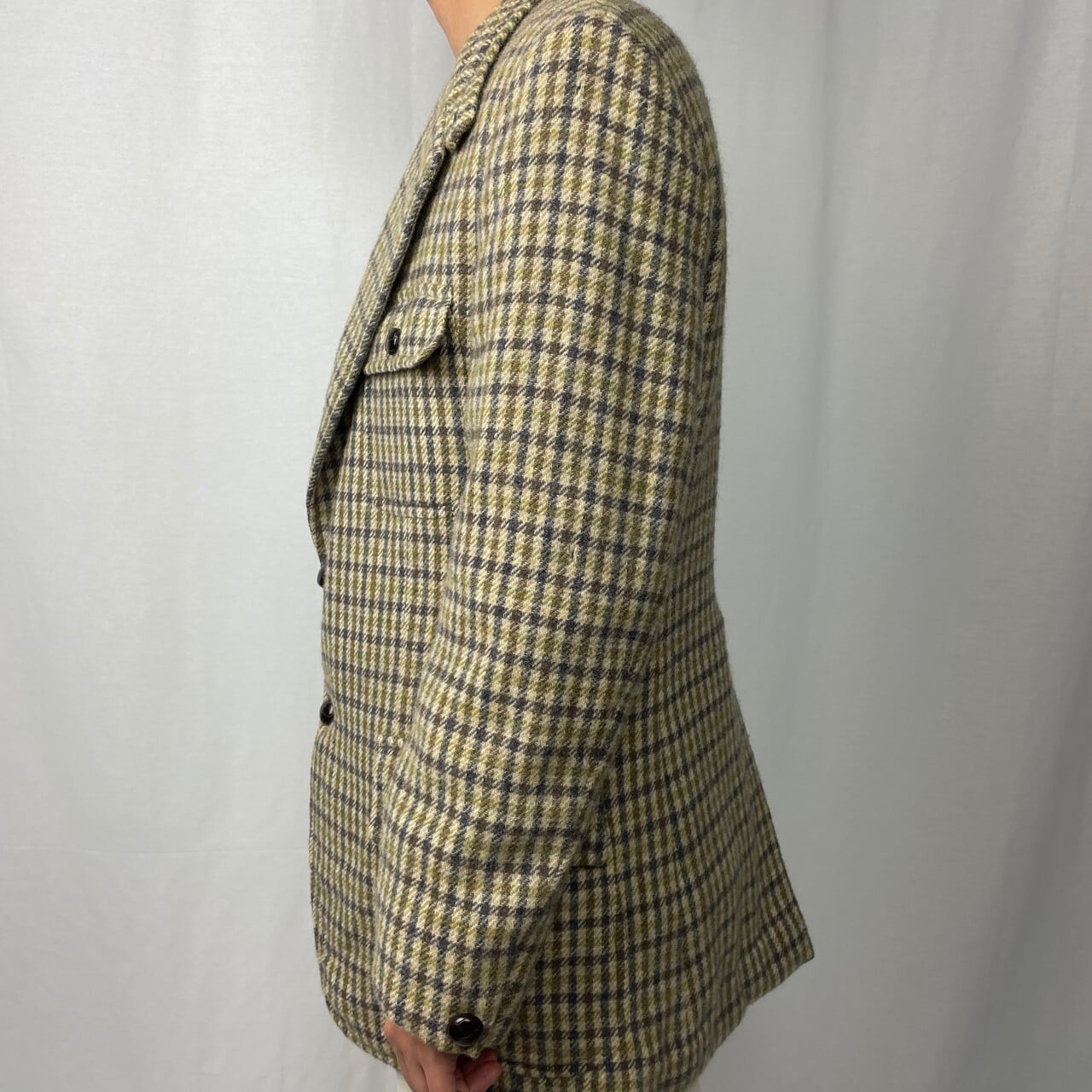 80年代 英国製 Burberrys バーバリー テーラードジャケット SHETLAND