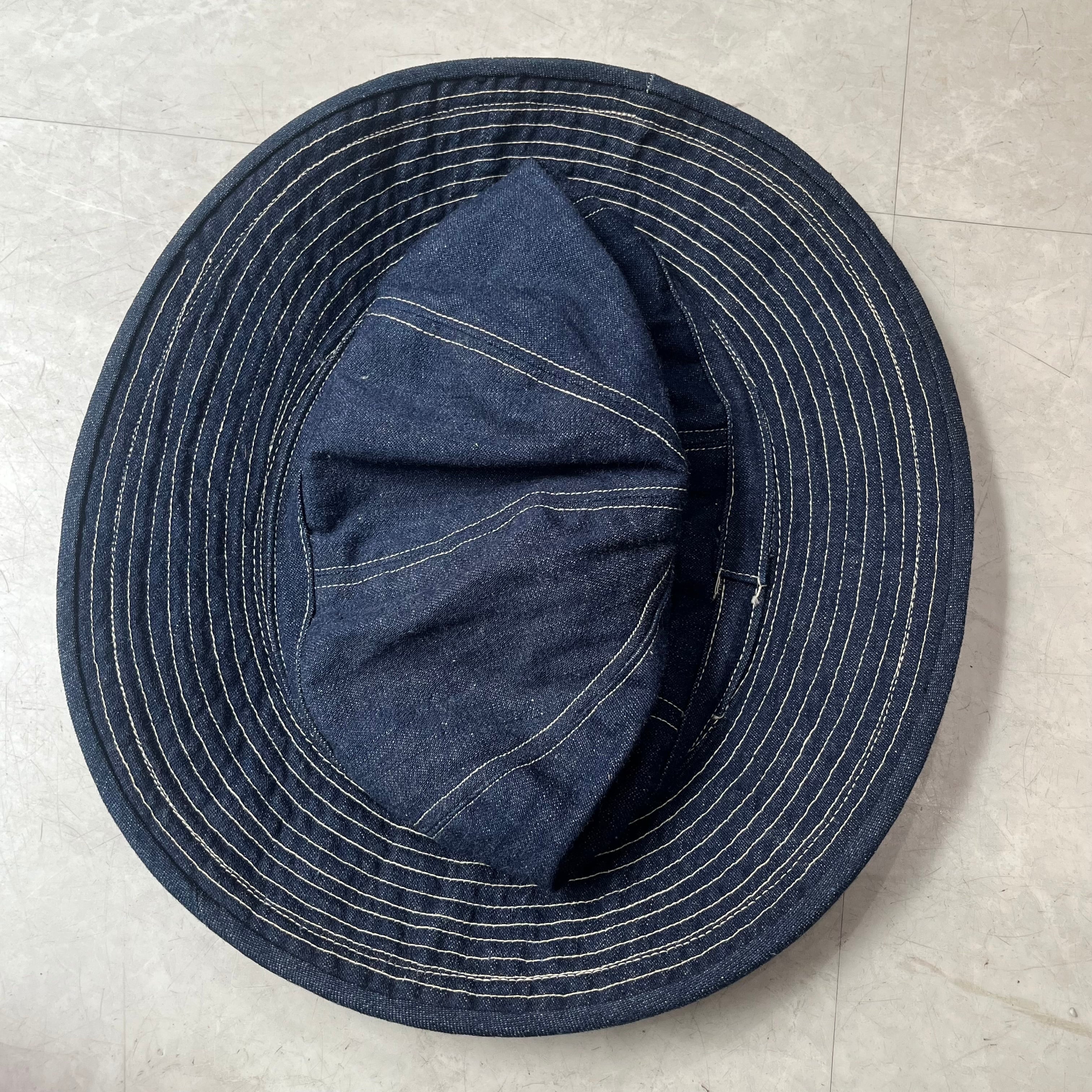 30s US ARMY M-37 Denim Hat 30年代 デニムハット ミリタリー 6パネル