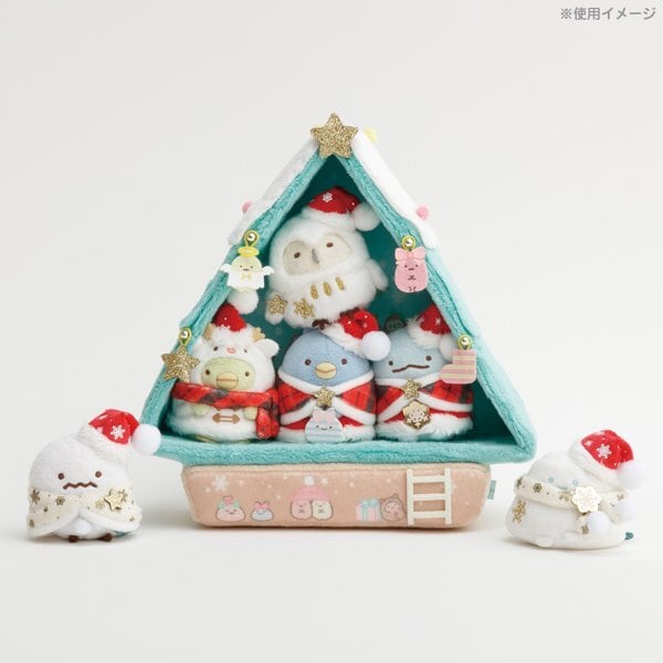 すみっコぐらし】すみっコぐらしコレクションてのり シーンぬいぐるみ