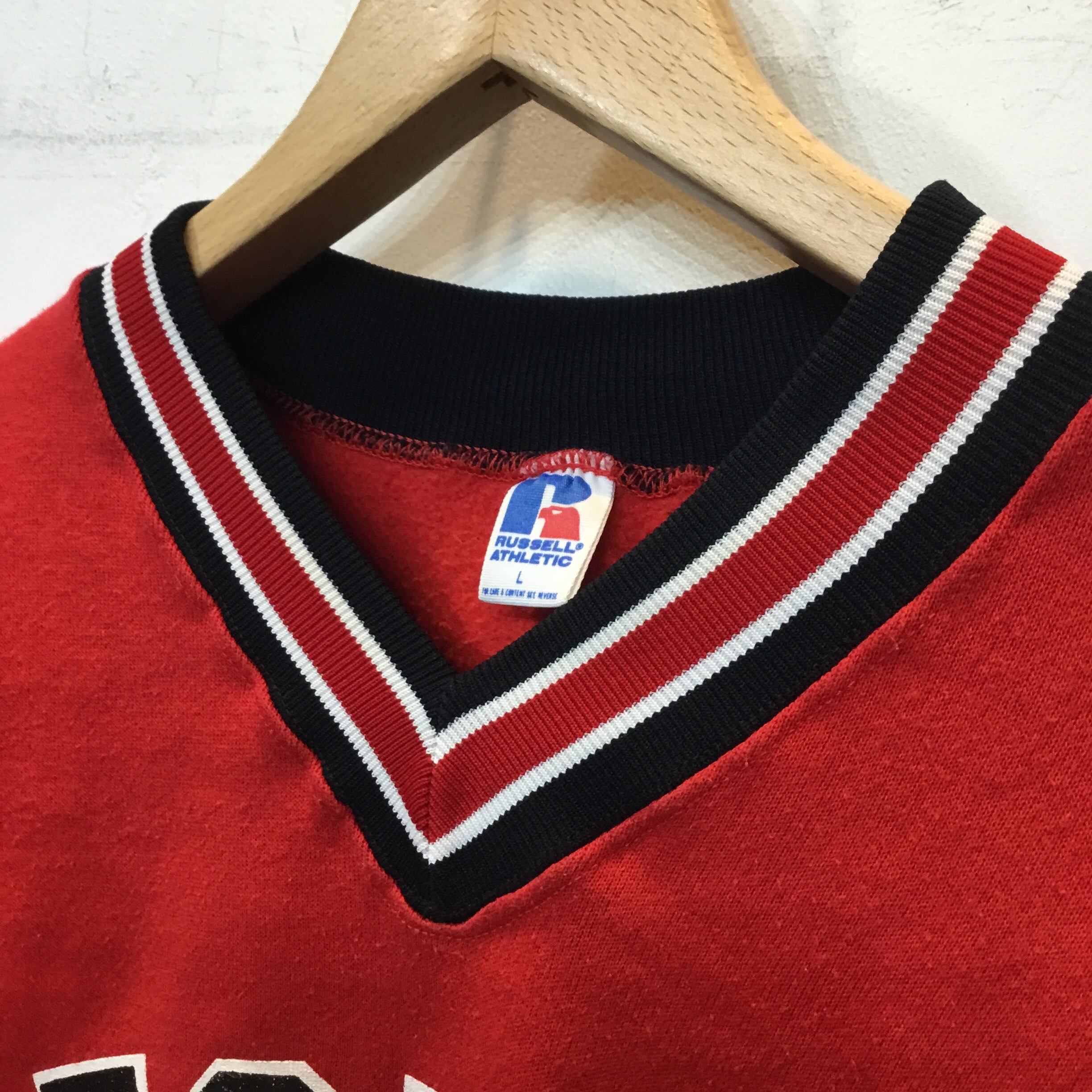 USA製 80s-90s Russell ラッセル スウェット カレッジロゴスウェット