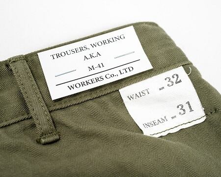 WORKERS(ワーカーズ)～Trousers, Working,