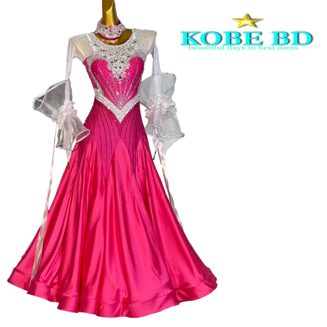 社交ダンスドレス】⭐️【商品番号AIー 250712】スタンダードドレス