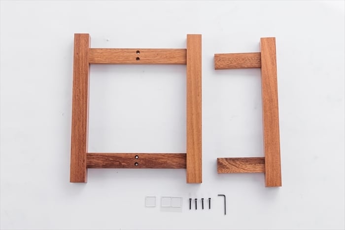 花林テーブル脚 1セット ダイニングテーブル 一枚板 花梨 カリン