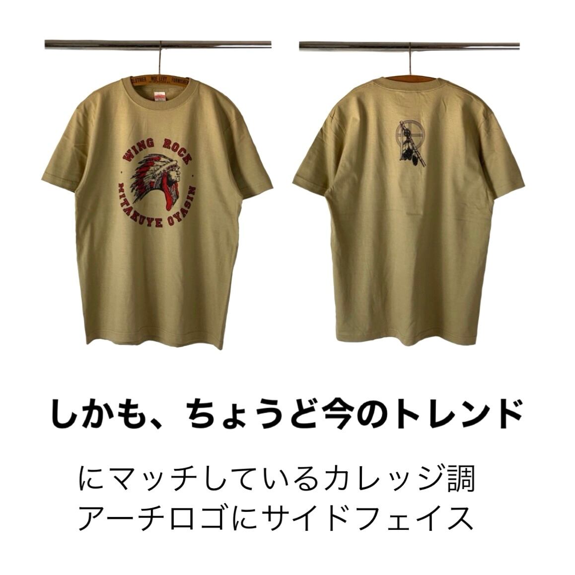 WING ROCK(ウイングロック）2022SS Tee インディアンボンネット