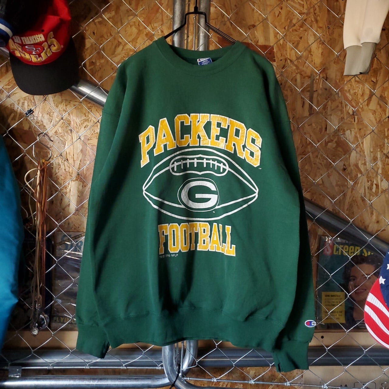 champion チャンピオン 90s ヴィンテージ NFL グリーンベイパッカーズ