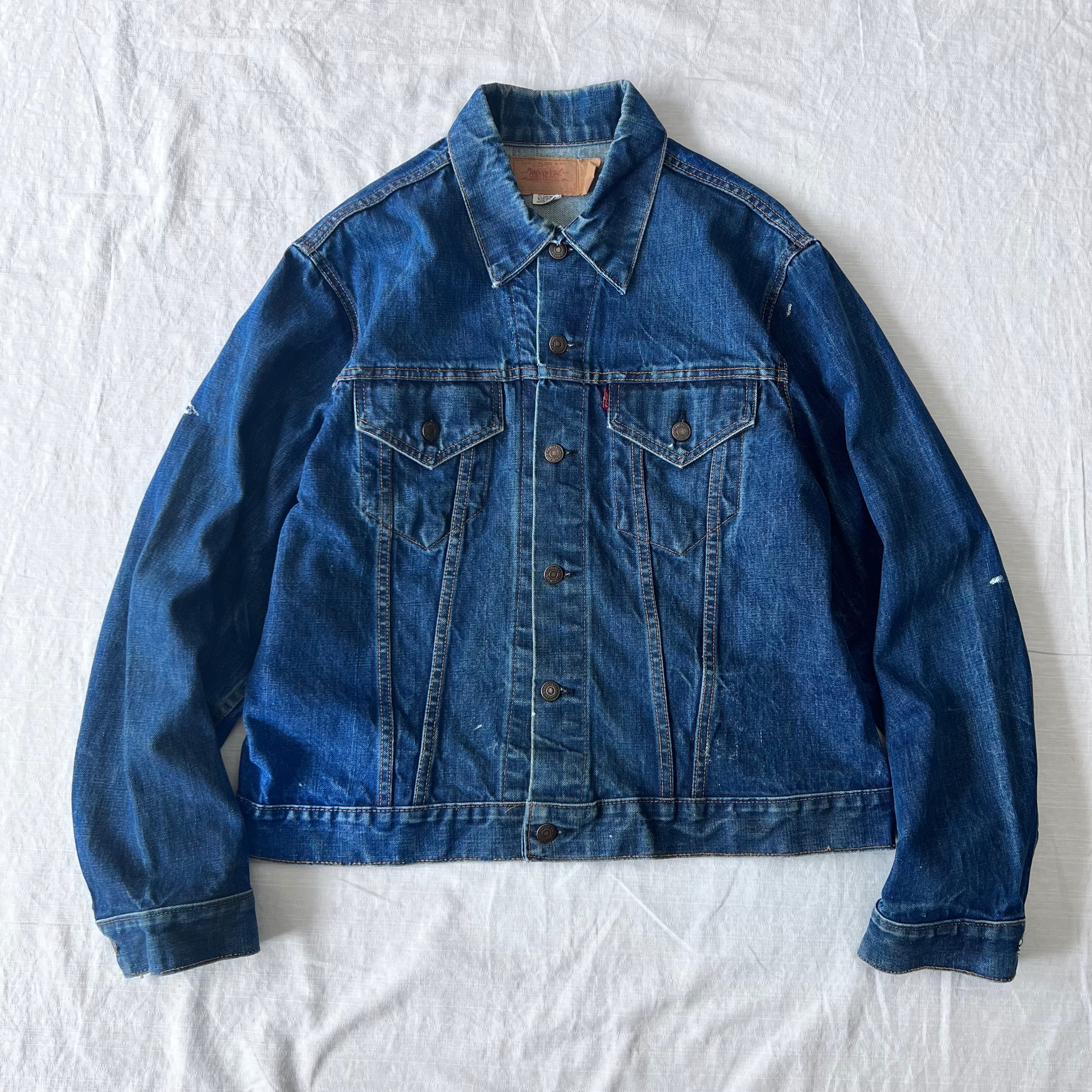 サイズ46！】Levi's 70505 4th ”BIG E” デニムトラッカージャケット G