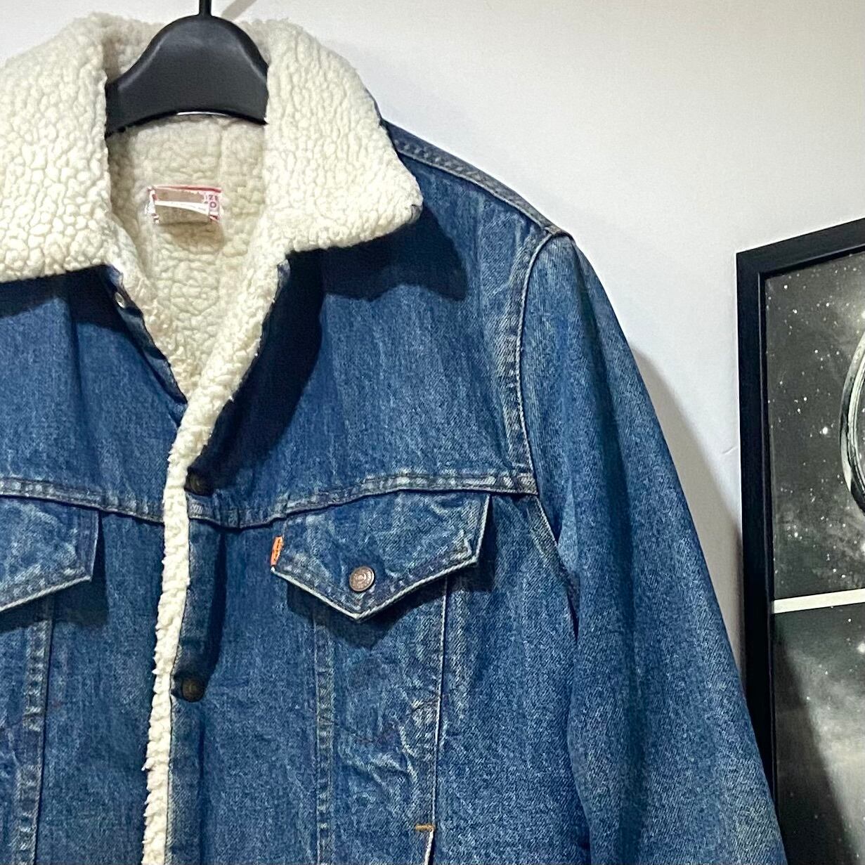 リーバイス Levi's デニムボアジャケット ロング 80s | morals