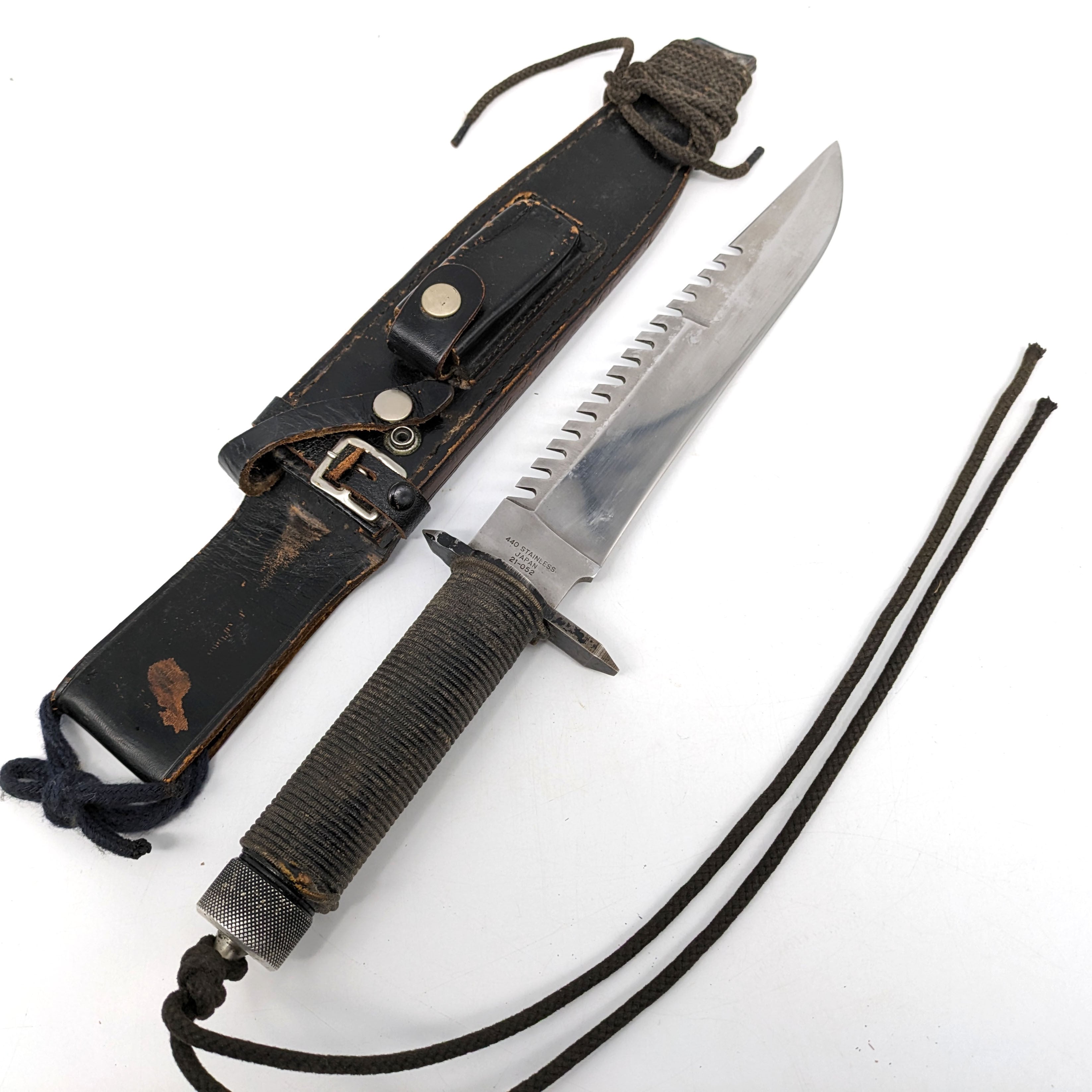 サバイバルナイフ・EXPLORER SURVIVORⅡ・刃引き・アウトドア用品・No