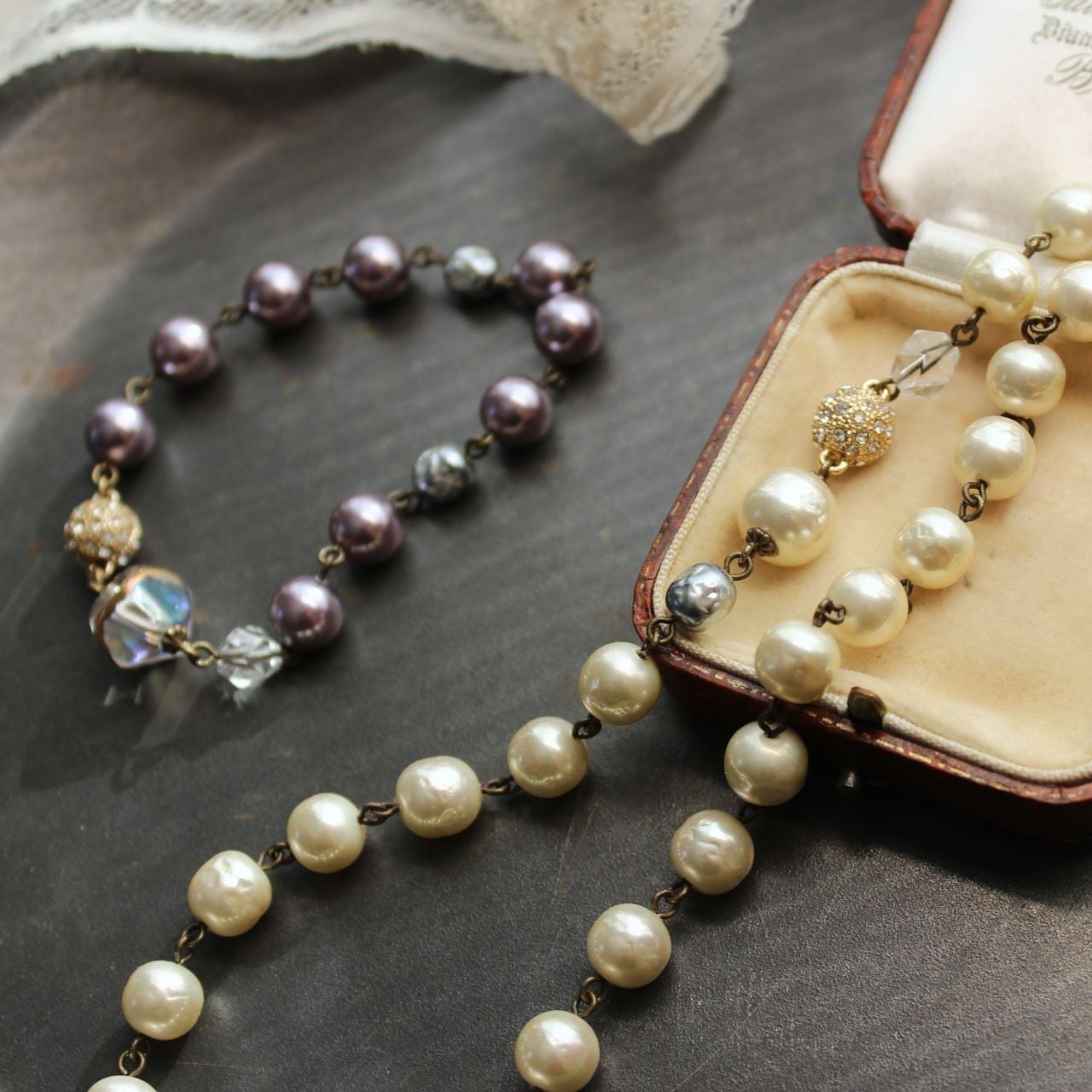 ジョイントして使える 超希少！ミリアムハスケルのNIKI パール・金色