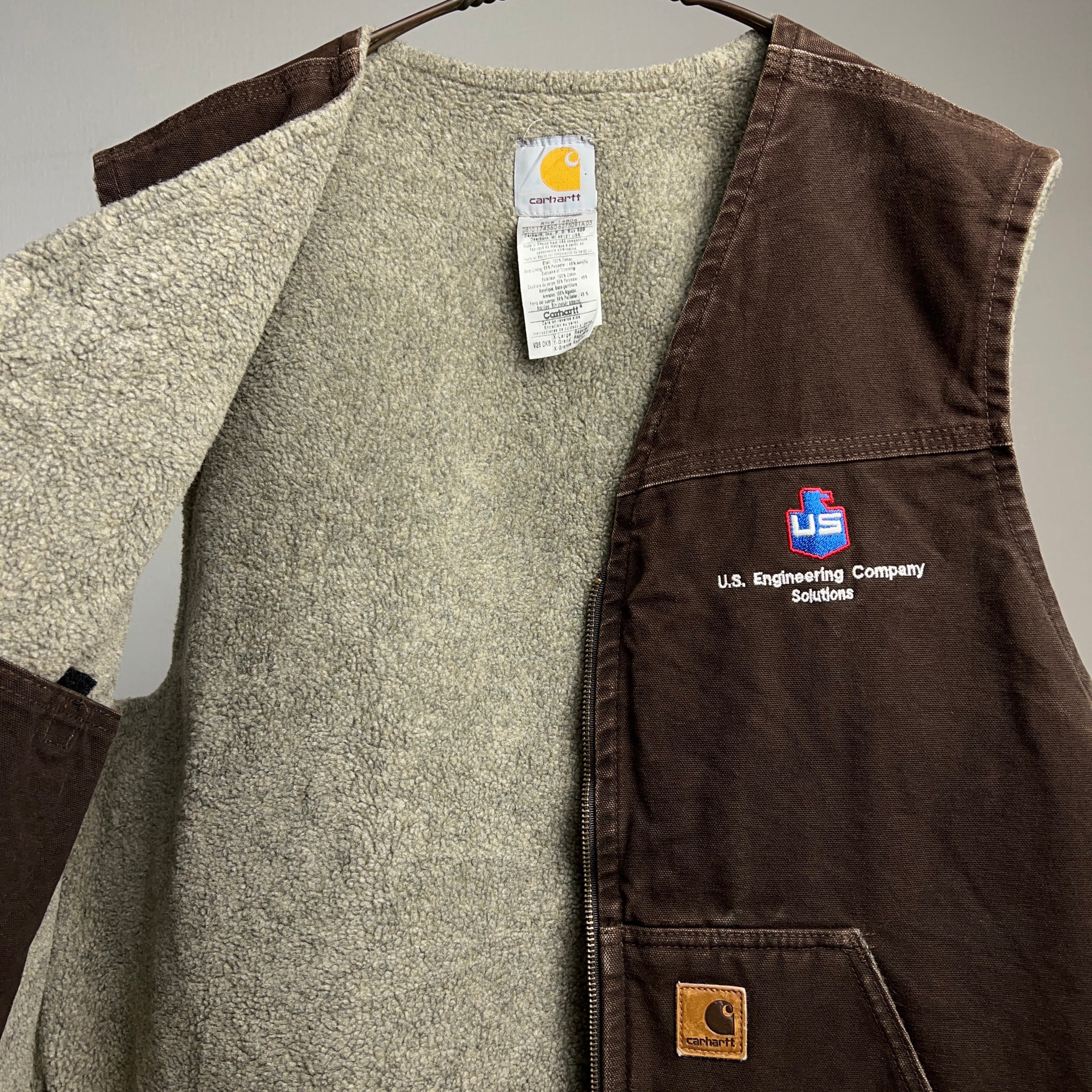 00's “Carhartt” Duck Vest SIZE XL 00年代 カーハート ダックベスト