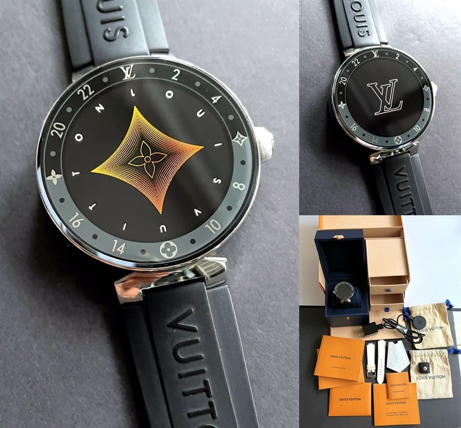 LOUIS VUITTON 完備 ルイヴィトン タンブール ホライゾン V2 スマート