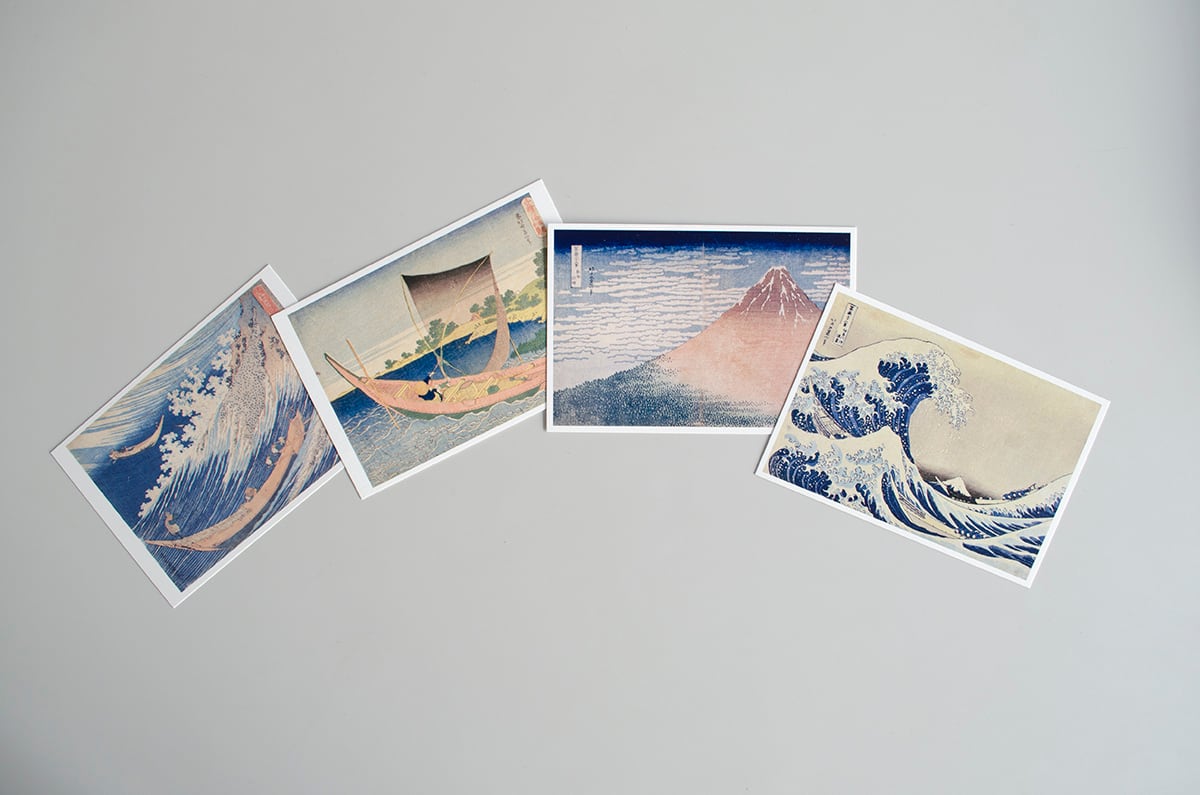 ツカナ製作所様 オオミズアオ 仄明かりサイン入り＆ポストカード