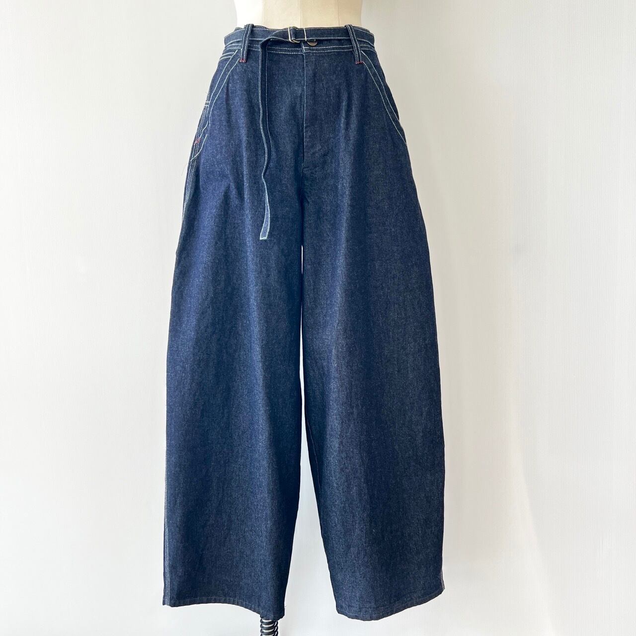 デニム コクーンワイドパンツ《PASSIONE パシオーネ》 | Casablanca