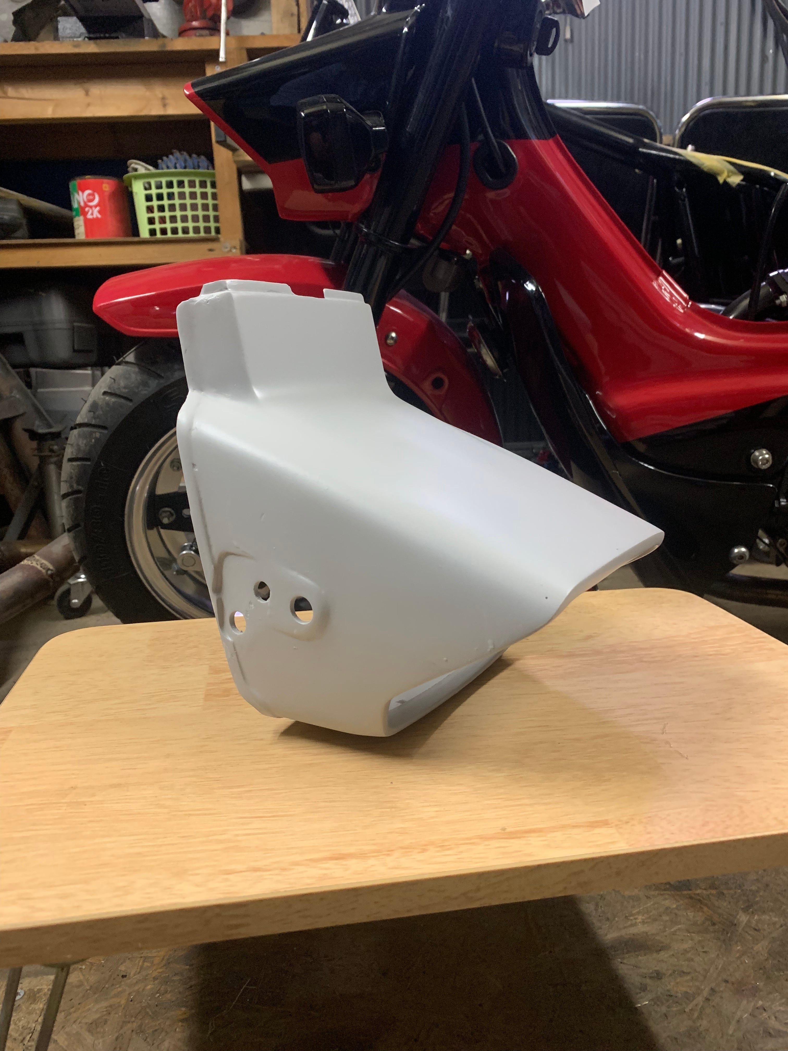 シャリー純正加工ロングノーズカウル承ります | REINSmotorcyclecustoms