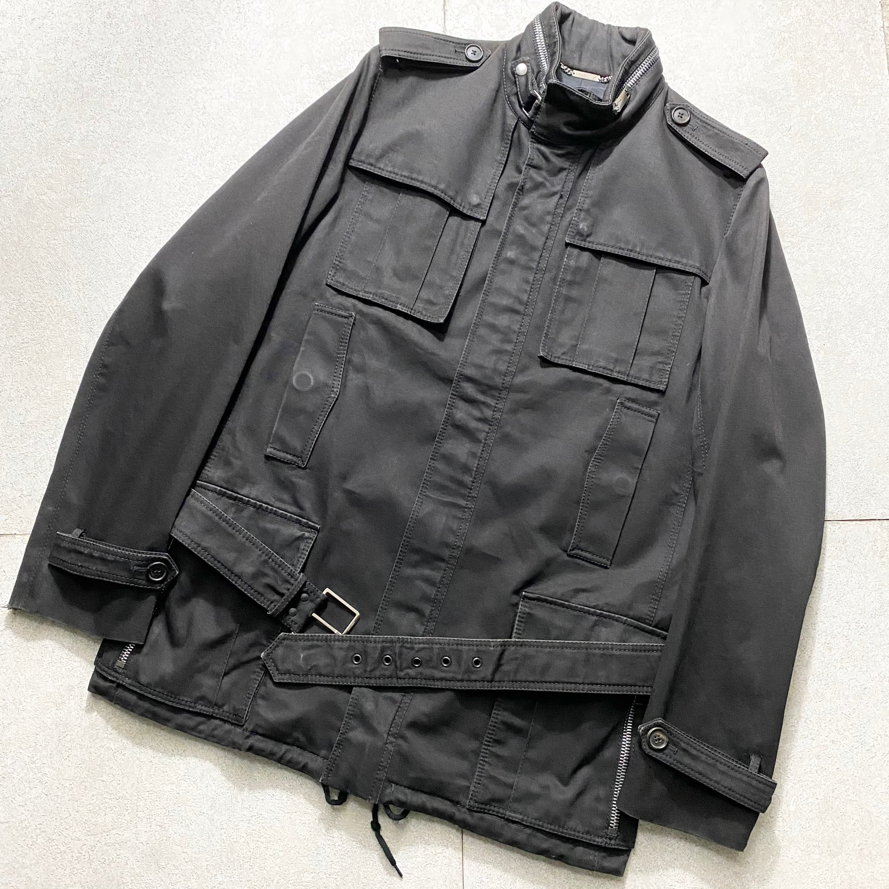 2004AW DIOR HOMME black military jacket “M-65” | NOIR ONLINE