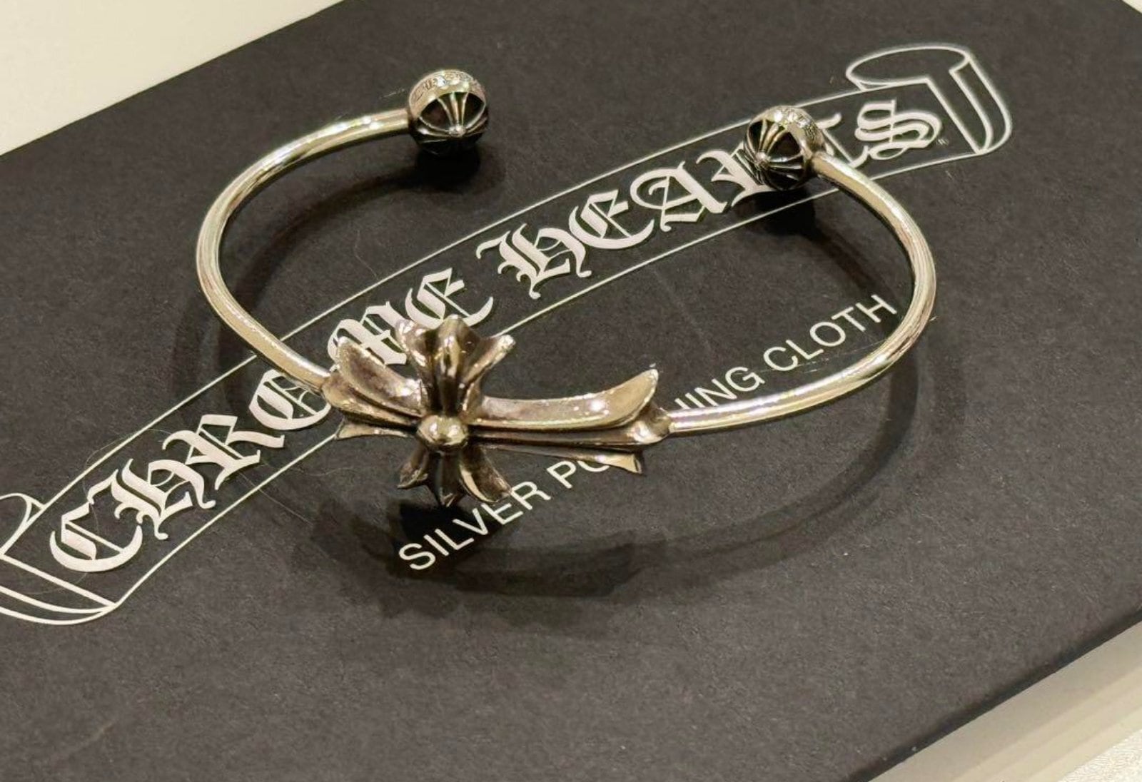 CHROME HEARTS クロムハーツ ヘアクリップ シルバー chプラス ヘアピン