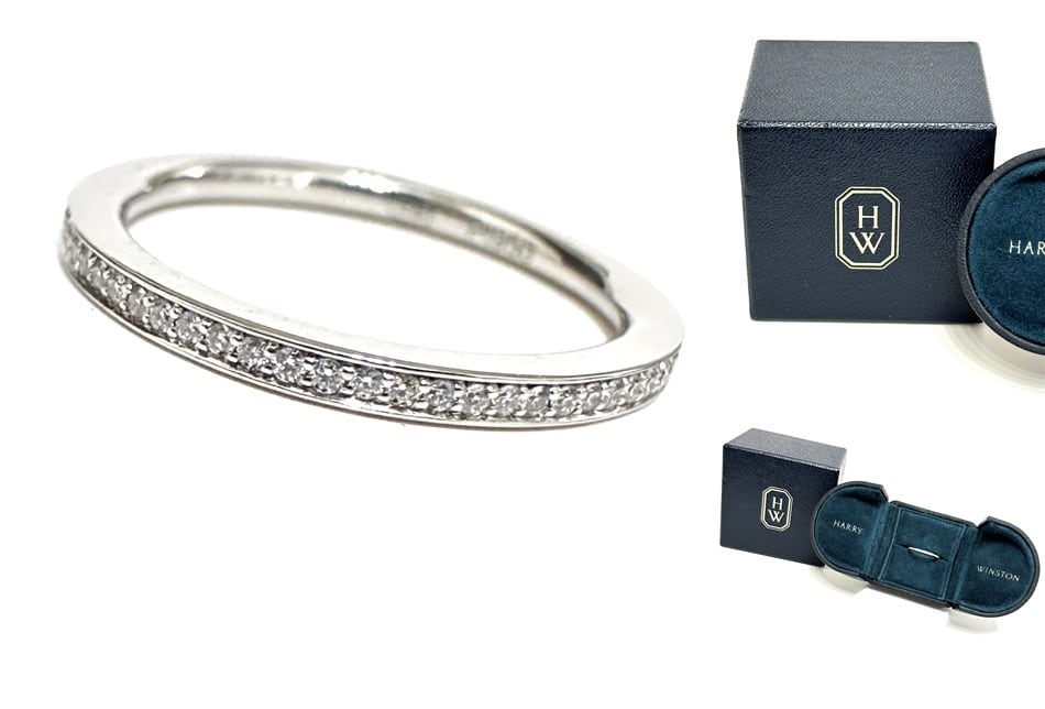HARRY WINSTON ハリーウィンストン ベル バンドリング フル エタニティ