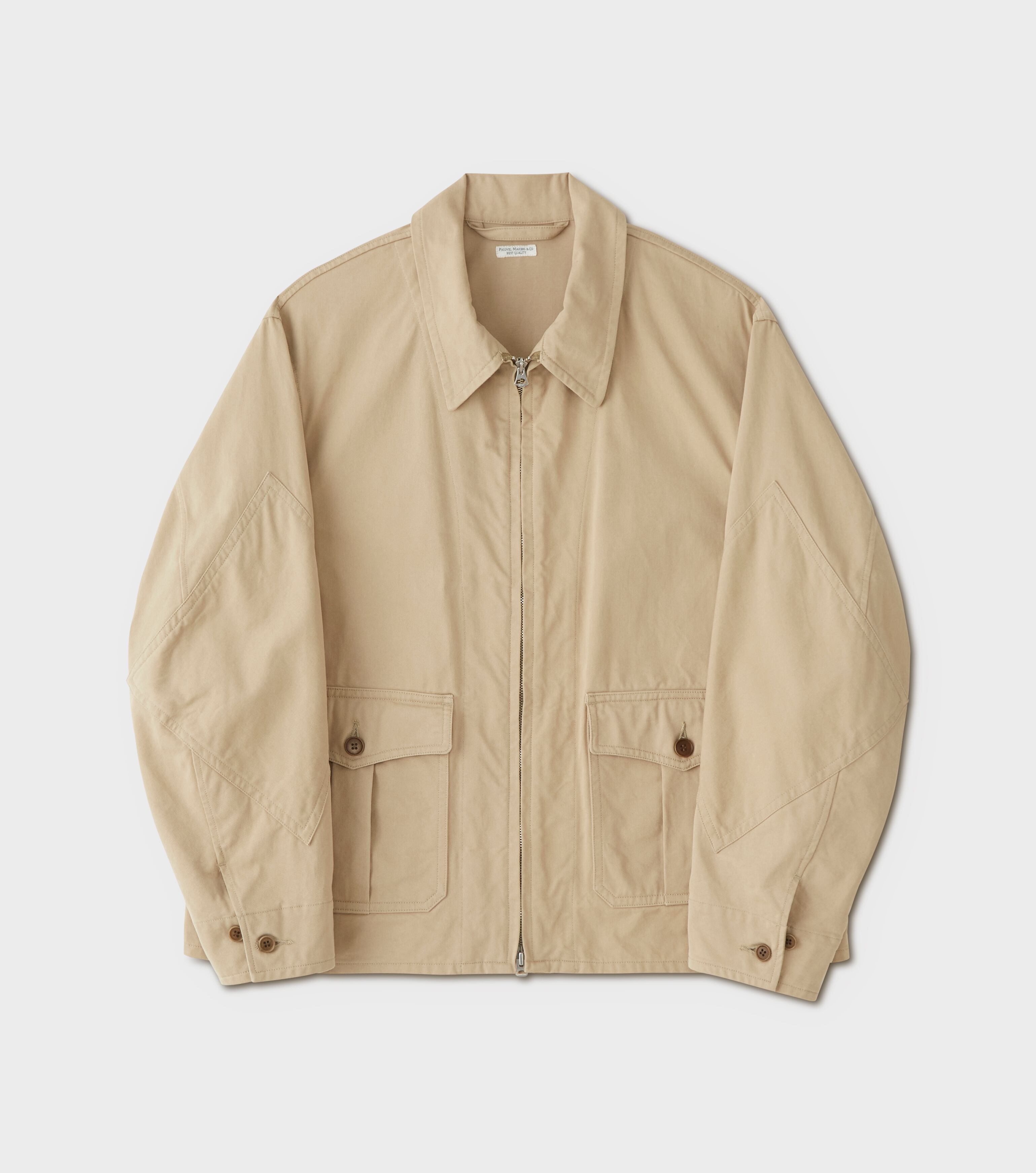 PHIGVEL - CHINO CLOTH FLIGHT JACKET | HUMAN and THINGS