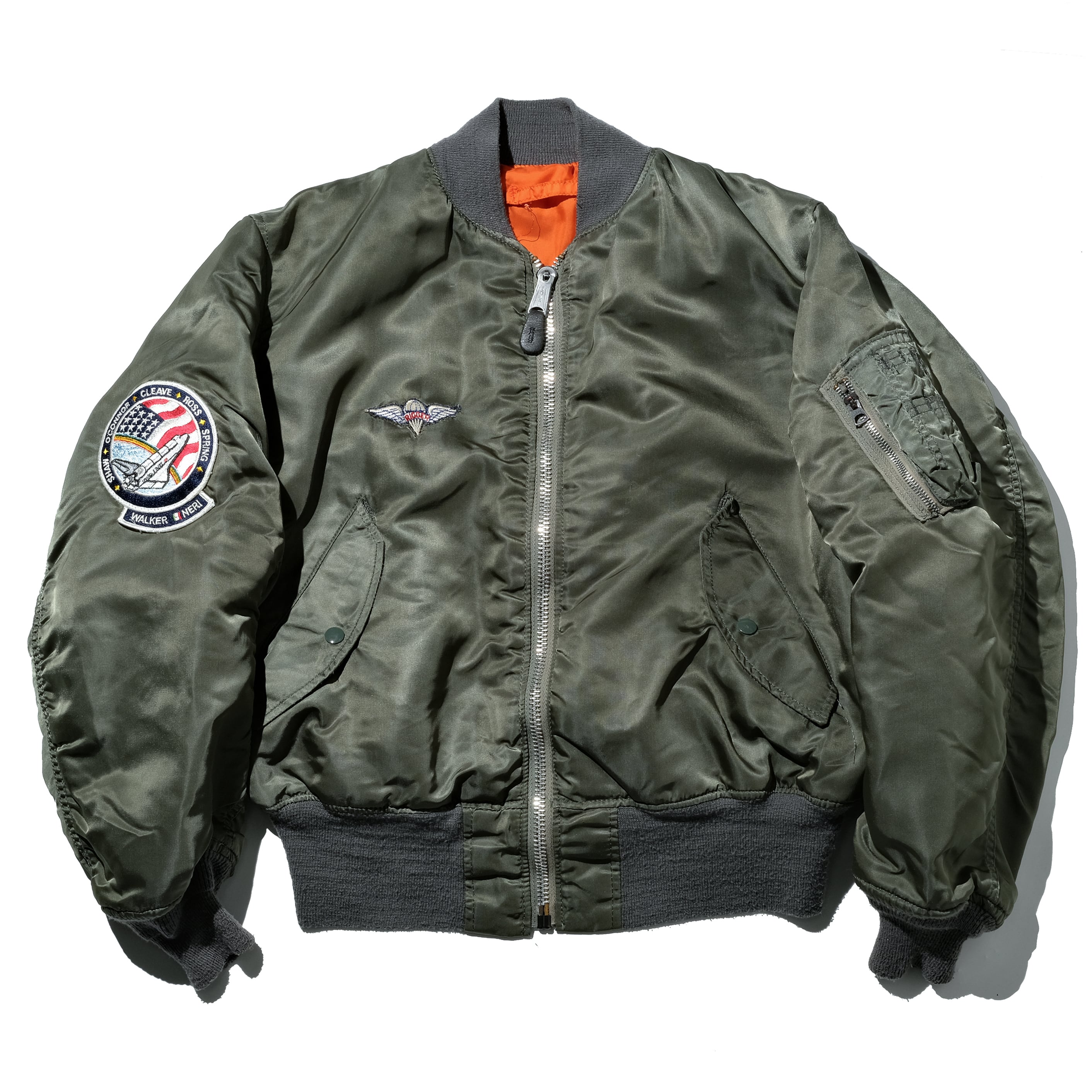 70's MA-1 flight jacket by Concord Industries inc. made in USA [M