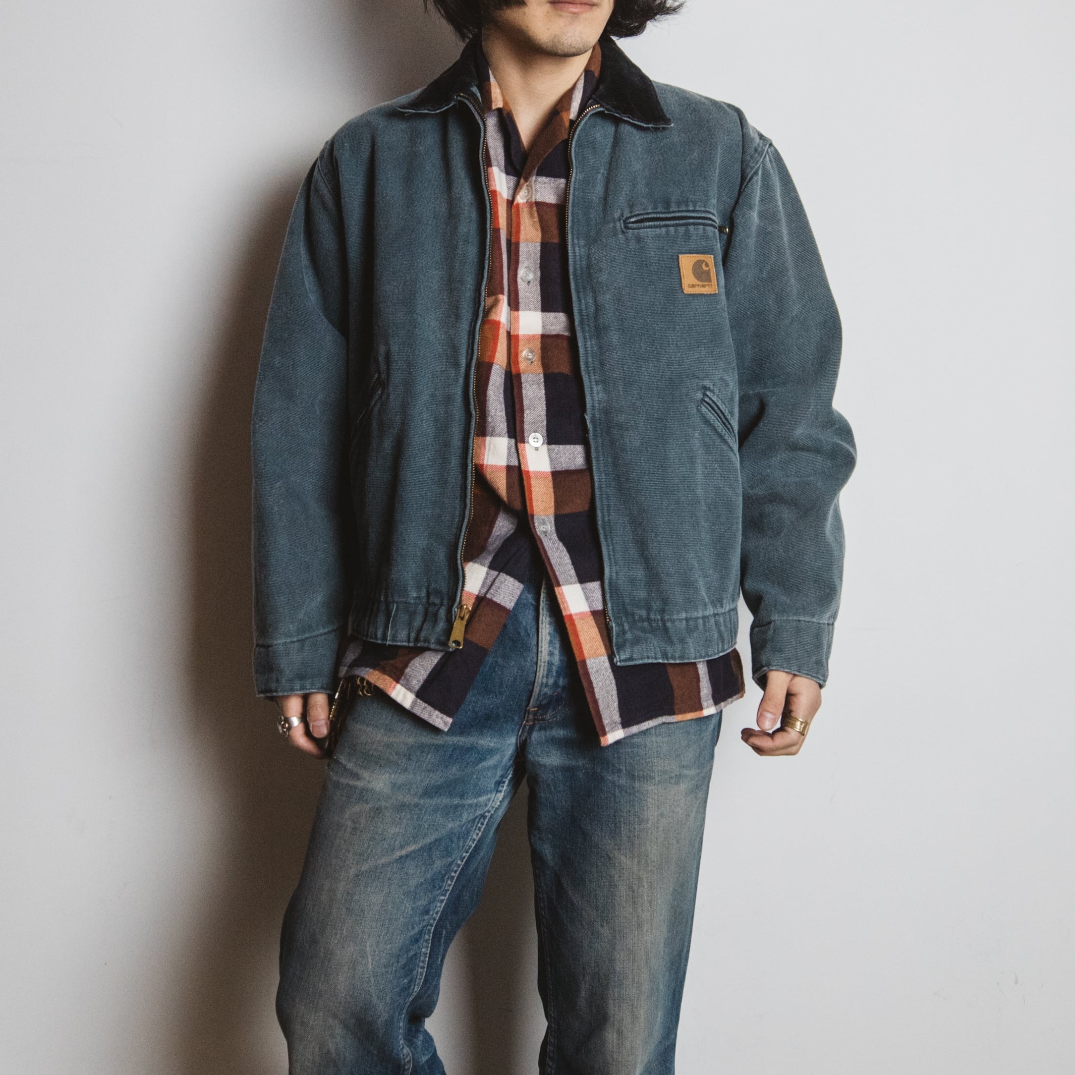 90's Carhartt デトロイトジャケット グレー【1218A42】 | 【公式