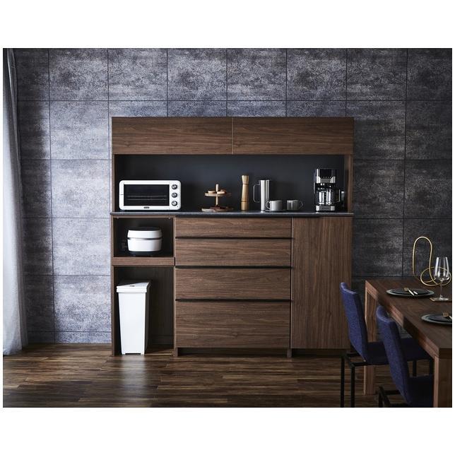 食器棚 カウンター カップボード 180 ダイニングボード オーク