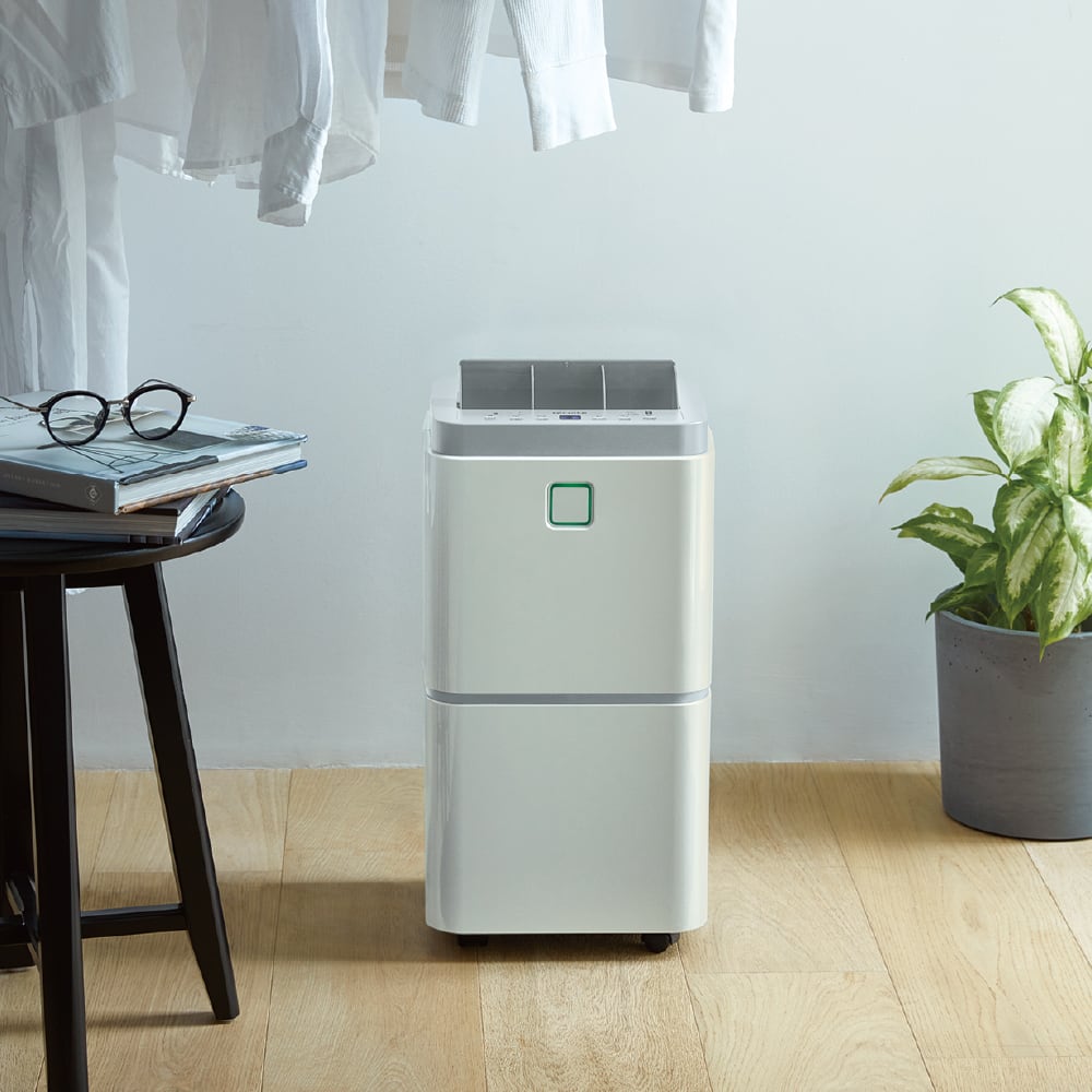 レコルト 部屋干し除湿器／ナチュラルホワイト RDH-1(W) | レコルト