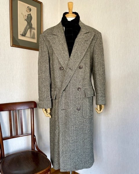 1980年代ビンテージ 米国製 ポロラルフローレン ポロコート ヘビー