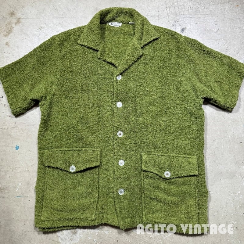 70's U.S.ARMY ケミカルプロテクティブライナーシャツ コットンサテン