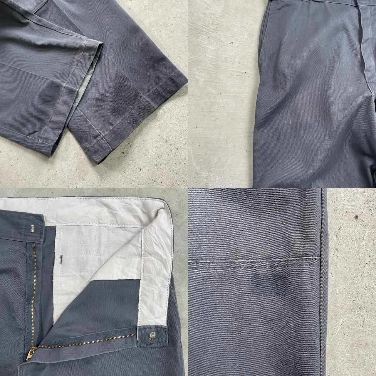 90年代 USA製 Dickies ディッキーズ ダブルニー ワークパンツ メンズ