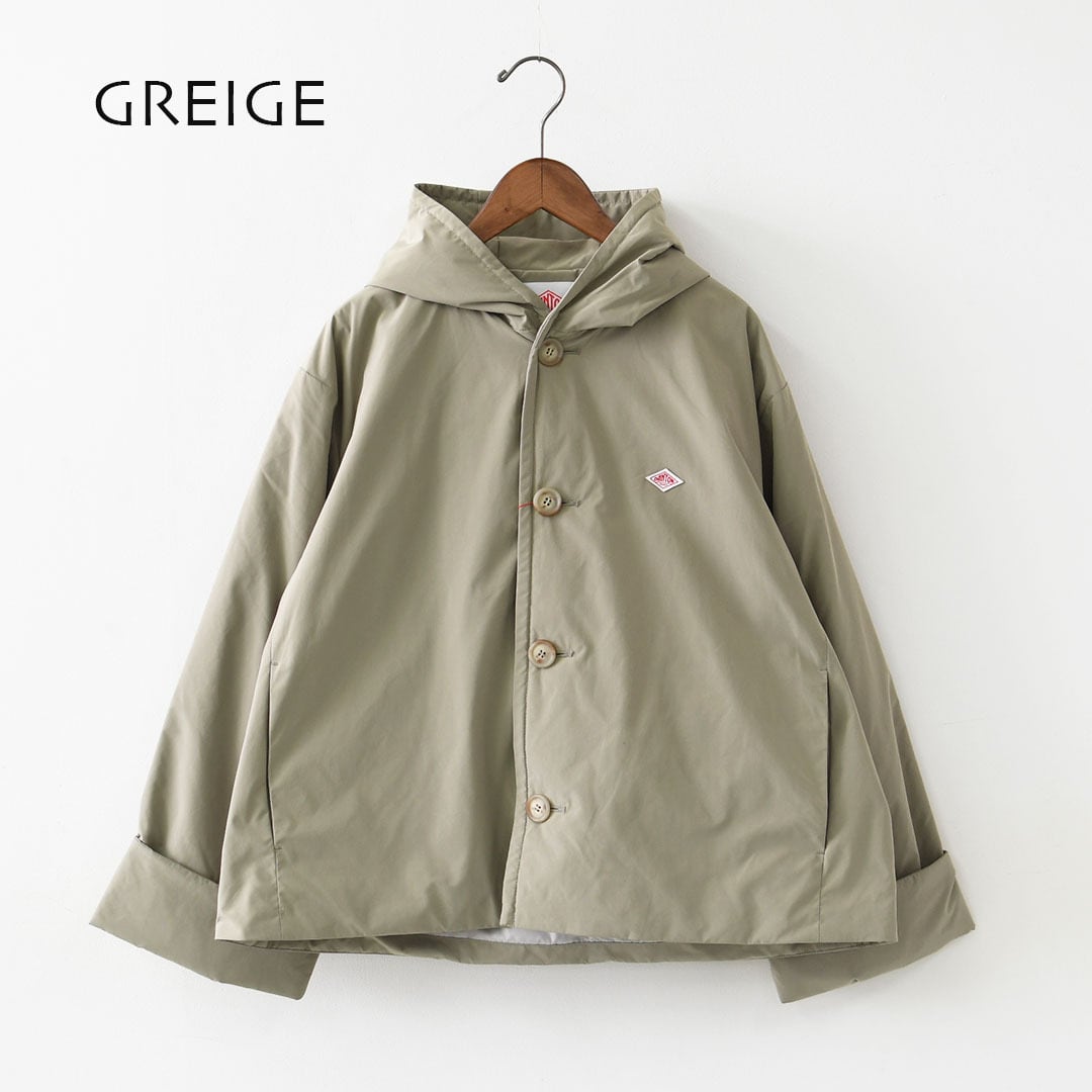 DANTON [ダントン] W INSULATION HOODED WIDE JACKET [DT-A0673PNT