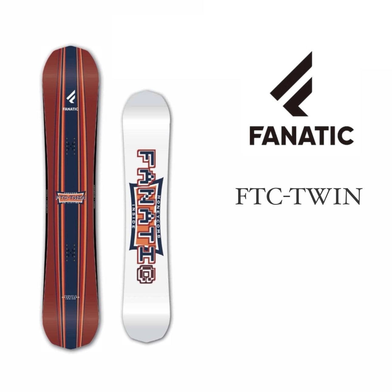 24-25モデル . FANATIC .『 FTC TWIN 』. ファナティック. エフティ