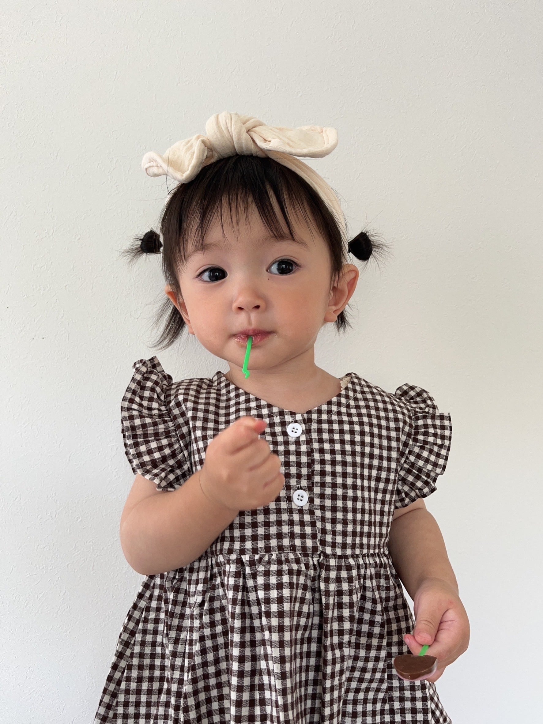 misha&puff ギンガム セットアップ 5y 06c50896a9519f34b14efd36b0d1a6