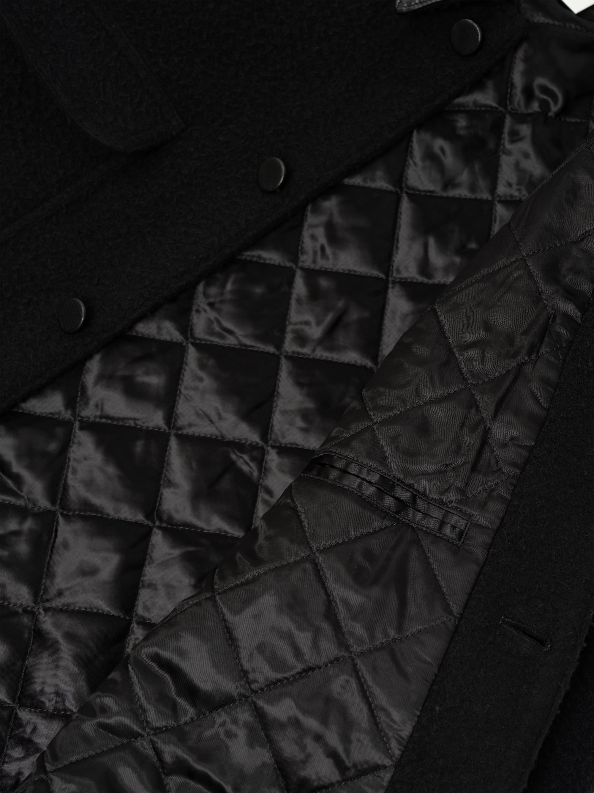 Casentino Over Half Coat (black) | OVY