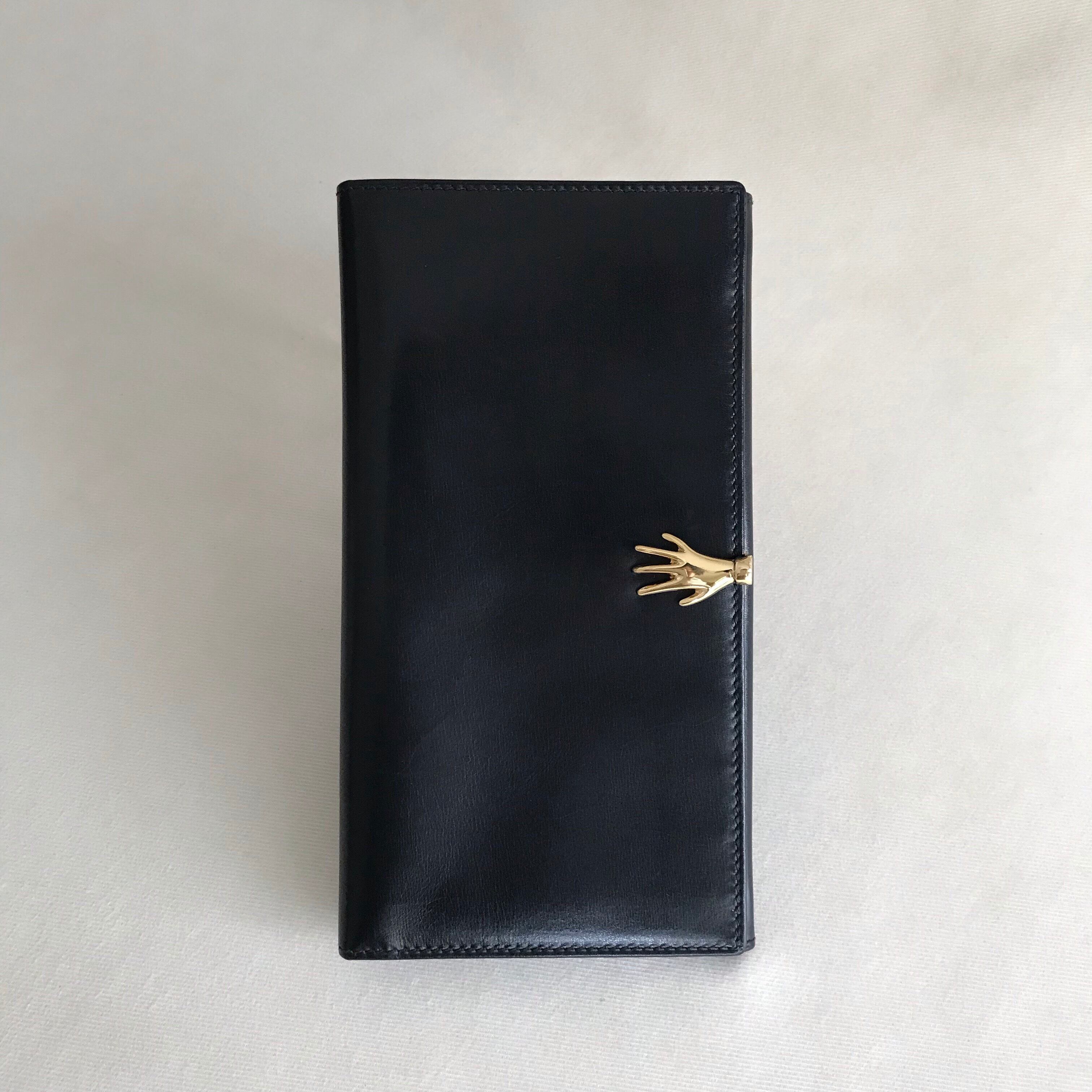 ☆ 80s vintage ☆ オールドグッチ ☆ ハンドモチーフ ☆ 長財布
