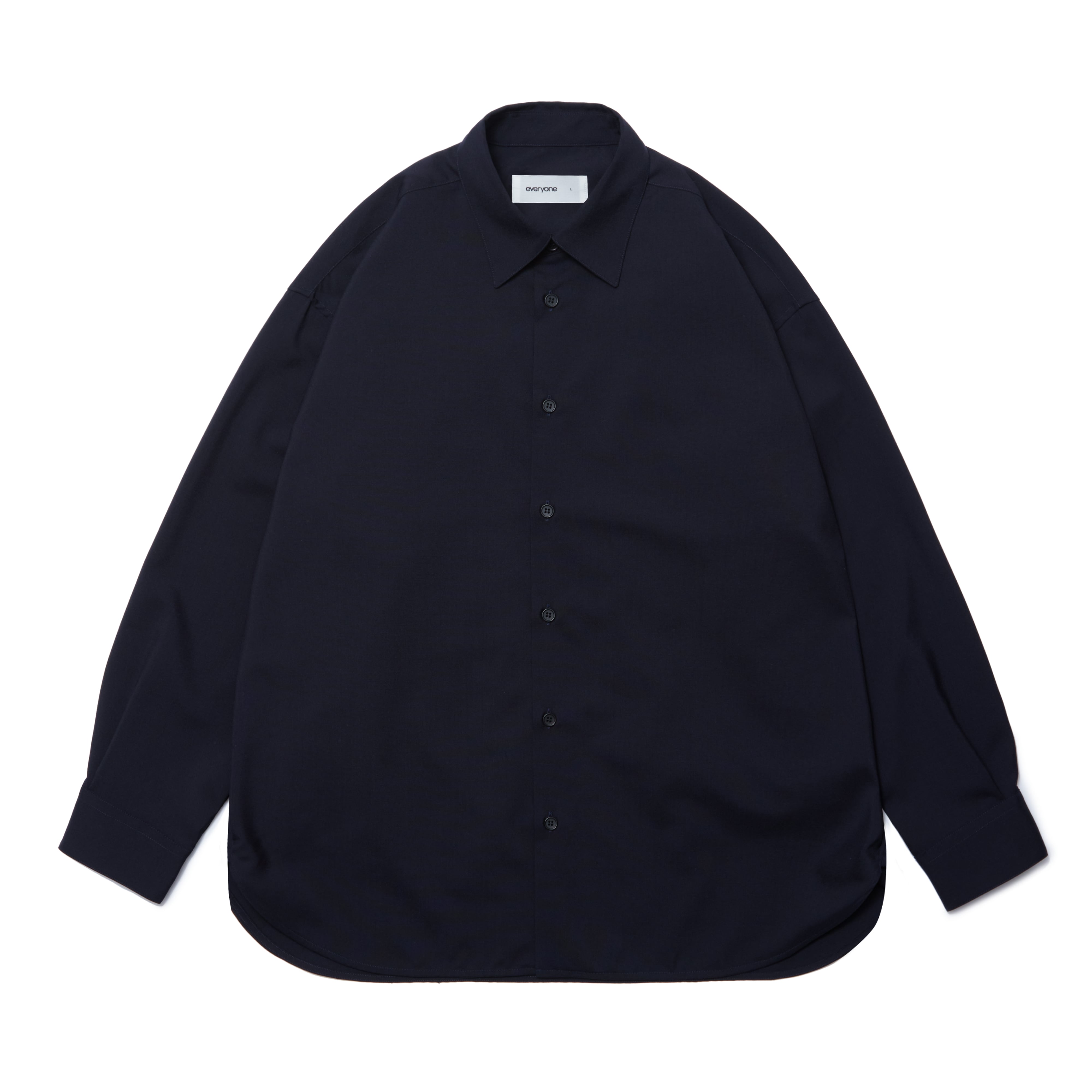 everyone wool shirt (NAVY) | everyone