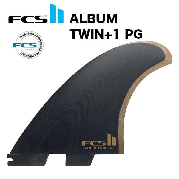 FCS ALBUM TWIN+1 アルバム ツイン スタビライザー フィン FCS2