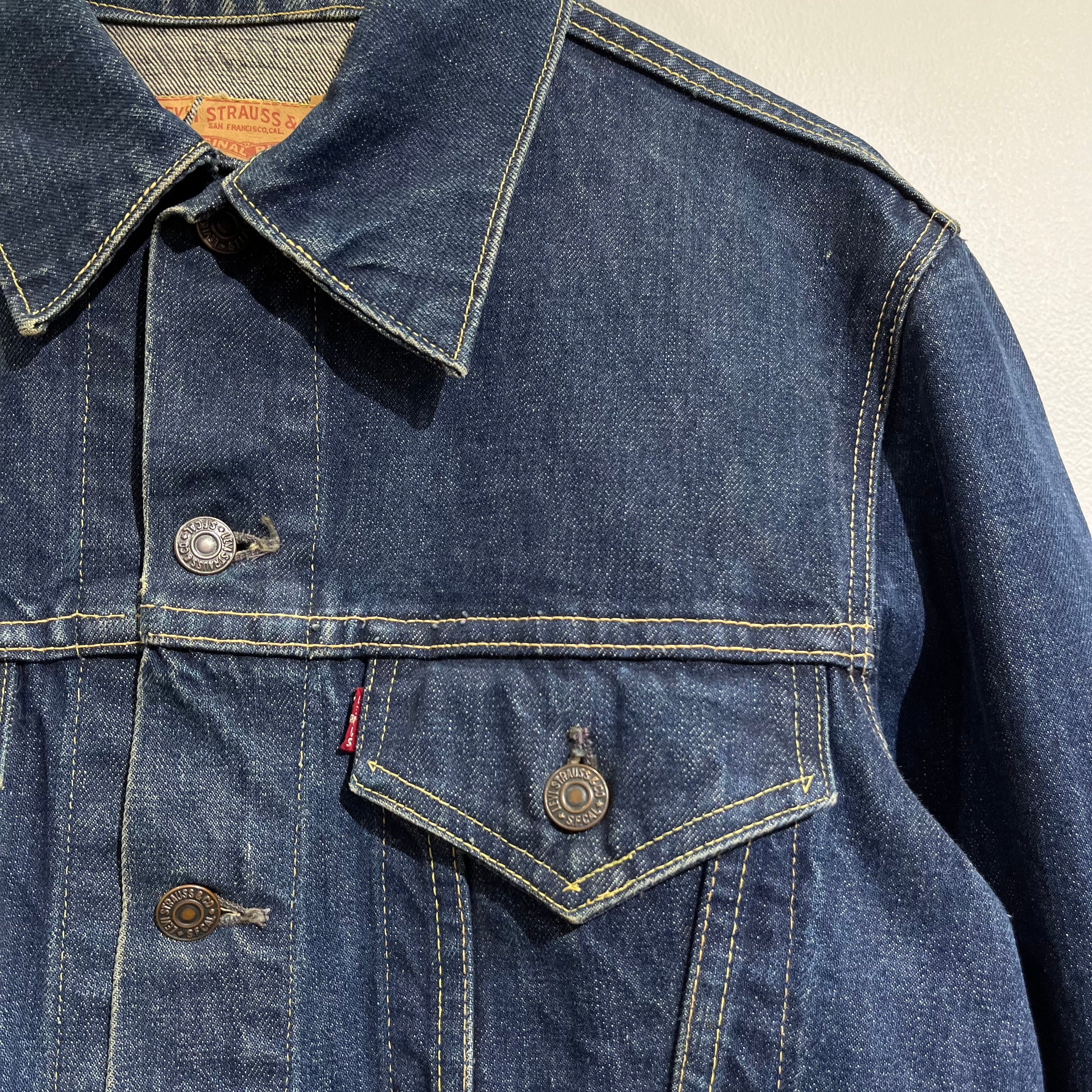 60s Levi's 557 Denim Jacket Dark Color 60年代 リーバイス 557